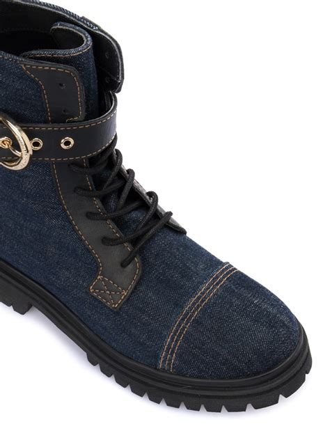 versace mens denim|Versace denim boots.